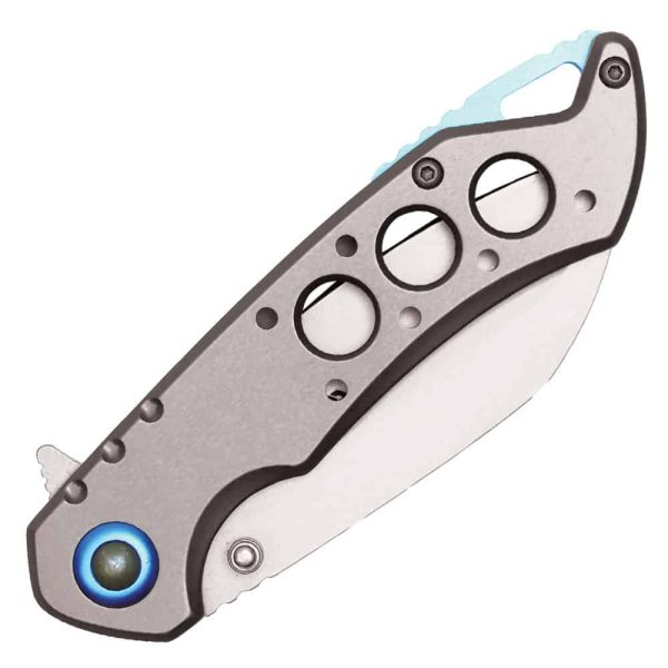 Assisted Open Folding Pocket Knife, Handle w/ Accents - Image 7